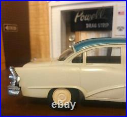 AMT 1955 BUICK ROADMASTER 4 DR SEDAN BLUE/CREAM PROMO 1/25 Scale ORIGINAL BOX