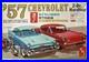 AMT 1957 Chevy 2-Dr 3-in-1 Hardtop 1/25 Scale Kit T-757-200 (1963) NIOB