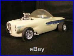 AMT 1958 EDSEL SHOW ROD BUBBLETOP or DUVALL MY COLLECTION ALL STYRENE-junkyard