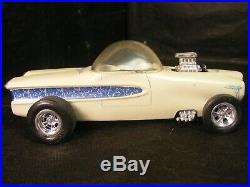 AMT 1958 EDSEL SHOW ROD BUBBLETOP or DUVALL MY COLLECTION ALL STYRENE-junkyard