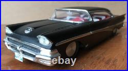 AMT 1958 Ford Hardtop Kit Annual Orig Issue Custom Built Chopped Flat Black 58
