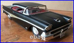 AMT 1958 Ford Hardtop Kit Annual Orig Issue Custom Built Chopped Flat Black 58