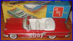 AMT 1958 Pontiac Bonneville Convertible 125 Scale Kit 6PK Nice Built in Box 58