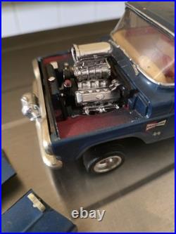 AMT 1960 FORD F100 Gasser Built Model Blown V8 Original Drag 3n1 Kit OG Patina