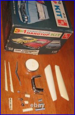AMT 1960 Lincoln Continental Hardtop Kit # 4460 Annual 3-in-1 Built in Box 60