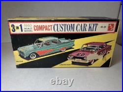 AMT 1960 Valiant 4 Door 1/25 Model Kit Original #9060 139 & Box BUILT RARE