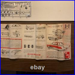 AMT 1961 Comet 1/25 Scale K-3061 Unfinished. SEE DETAILED PHOTOS