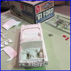 AMT 1961 Ford Convertible Stock Built in'67 Nascar Art Box Kit #2461