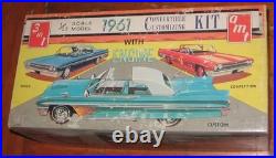 AMT 1961 Ford Sunliner Convertible Kit # K-111 Annual 3-in-1 Unbuilt in Box 61