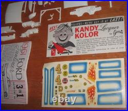 AMT 1961 Ford Sunliner Convertible Kit # K-111 Annual 3-in-1 Unbuilt in Box 61