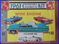 AMT 1961 Mercury Convertible Original Issue Complete Excellent