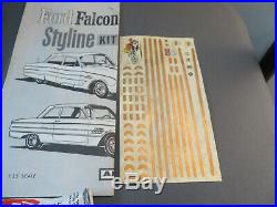 AMT 1962 3 in 1 Ford Falcon 2 Dr Hardtop Vintage Unused Car Model Kit with Box