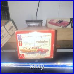 AMT 1962 Comet 2 Door Model Kit Chrome Engine with Display Stand SEALED
