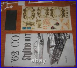 AMT 1962 Mercury Comet Hardtop Styline Annual Kit S-3062 in Display Case Box 62