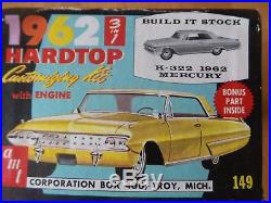 AMT 1962 Mercury Hardtop Original Issue Complete with Go Karts Parts