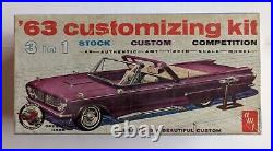 AMT 1963 3 in 1 Buick 225 Electra Convertible Hardtop Stock Car Kit 06-513-149