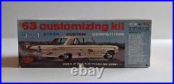 AMT 1963 3 in 1 Buick 225 Electra Convertible Hardtop Stock Car Kit 06-513-149