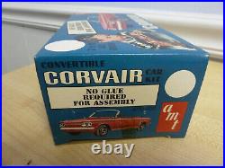 AMT 1963 CORVAIR CONVERTIBLE 1/25 model car kit 4710-100 SUPER RARE NEW (BLUE)