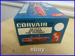 AMT 1963 CORVAIR CONVERTIBLE 1/25 model car kit 4710-100 SUPER RARE NEW (BLUE)