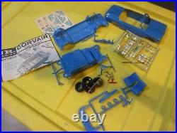 AMT 1963 CORVAIR CONVERTIBLE 1/25 model car kit 4710-100 SUPER RARE NEW (BLUE)