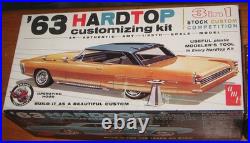 AMT 1963 Lincoln Continental HT Hardtop 3-in-1 Annual Kit 6423 Unbuilt in Box 63