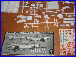 AMT 1963 Lincoln Continental HT Hardtop 3-in-1 Annual Kit 6423 Unbuilt in Box 63