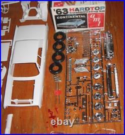 AMT 1963 Lincoln Continental HT Hardtop 3-in-1 Annual Kit 6423 Unbuilt in Box 63