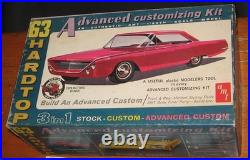 AMT 1963 Mercury Marauder HT Hardtop 3-in-1 Annual Kit #6323 Unbuilt in Box 63