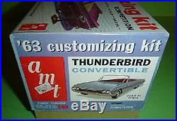 AMT 1963 THUNDERBIRD CONVERTIBLE ANNUAL VINTAGE Model Car Mountain 1/25 06-213