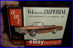AMT 1964 CHRYSLER IMPERIAL CONVERTIBLE ANNUAL 1/25 Model Car Mountain #6814