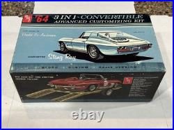 AMT 1964 CORVETTE 3n1 CONVERTIBLE ORIGINAL KIT! NEW IN BOX! CIRCA 1964! VMCP