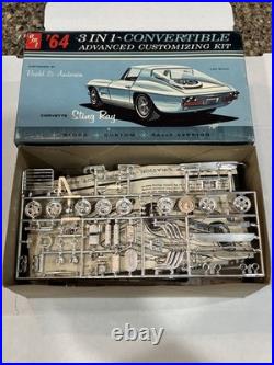 AMT 1964 CORVETTE 3n1 CONVERTIBLE ORIGINAL KIT! NEW IN BOX! CIRCA 1964! VMCP