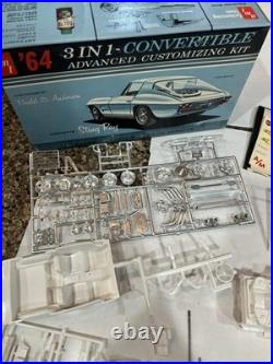 AMT 1964 CORVETTE 3n1 CONVERTIBLE ORIGINAL KIT! NEW IN BOX! CIRCA 1964! VMCP