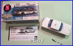 AMT 1964 Ford Falcon Sprint HT Annual Kit # 5124 Rally Race Built & Box 64