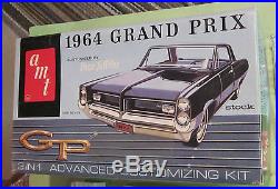 AMT 1964 Pontiac Grand Prix 3-in-1 Annual Kit #6554 Unbuilt in Box 64