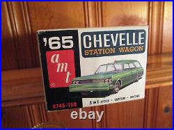 AMT 1965 Chevelle Station Wagon Rare 3 in 1 Original Issue Unbuilt #8745