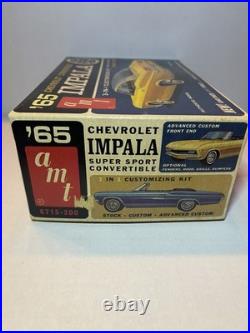 AMT 1965 Chevrolet Impala SS Bubble Top Rare Vintage APPEARS COMPLETE Model