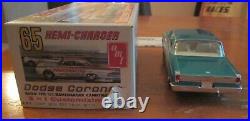 AMT 1965 Dodge Coronet Hemi 3-in-1 Annual Kit # 6025 Nice Built in Box Orig 65