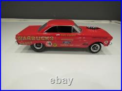 AMT 1965 Ford Futura Falcon Hardtop Drag Race Car model Kit 1/25 Built Warbucks