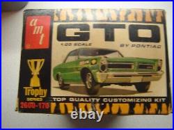AMT 1965 GTO Trophy Series George Barris KIT #2600-170 Open But Complete