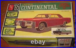 AMT 1965 Lincoln Continental HT Hardtop Kit 6425 Box Body & New Cvt Parts 65