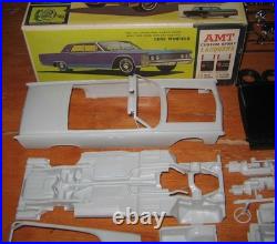 AMT 1965 Lincoln Continental HT Hardtop Kit 6425 Box Body & New Cvt Parts 65 AMT 1965 Lincoln Continental HT Hardtop Kit 6425 Box Body & New Cvt Parts 65