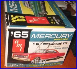 AMT 1965 Mercury Hardtop HT 3-in-1 Kit 6325 Rebuilder in Box Modelhaus Chrome 65