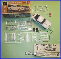 AMT 1965 Mustang 2+2 Fastback Shelby Original 3-in-1 Annual Race Kit in Box 65