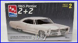 AMT 1965 Pontiac 2+2. Vintage/Rare Kit 6629/new In Box Sealed/free Shipping