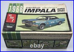 AMT, 1966 Chevrolet Impala, Convertible SS, 1/25 Scale, Model Kit, 6716-200 Rare