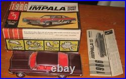 AMT 1966 Chevy Impala SS HT 3-in-1 Kit #6726 Stock Survivor Nice Built in Box 66