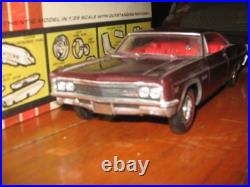 AMT 1966 Chevy Impala SS HT 3-in-1 Kit #6726 Stock Survivor Nice Built in Box 66