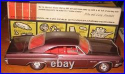 AMT 1966 Chevy Impala SS HT 3-in-1 Kit #6726 Stock Survivor Nice Built in Box 66