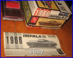 AMT 1966 Chevy Impala SS HT 3-in-1 Kit #6726 Stock Survivor Nice Built in Box 66